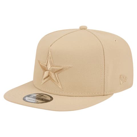 Men's New Era Light Beige Dallas Cowboys Color Pack A-Frame 9FIFTY Snapback Hat