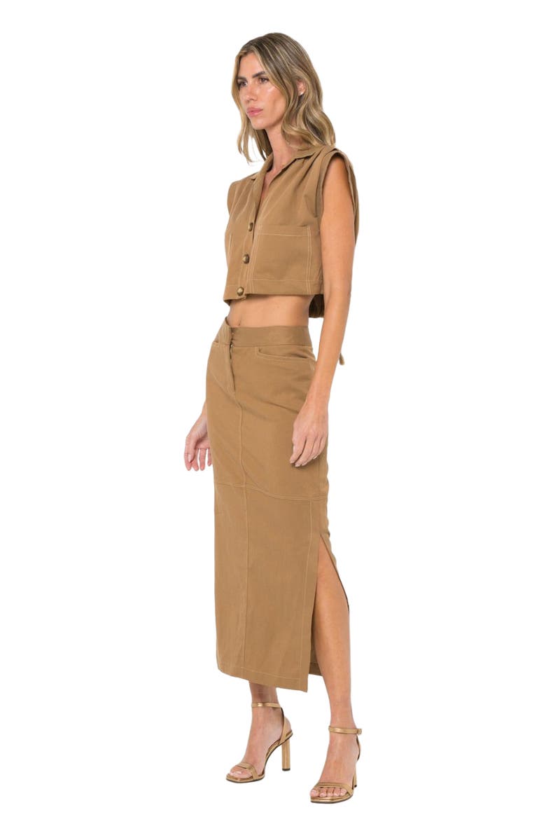 JBQ Preen Top, Main, color, Caramel