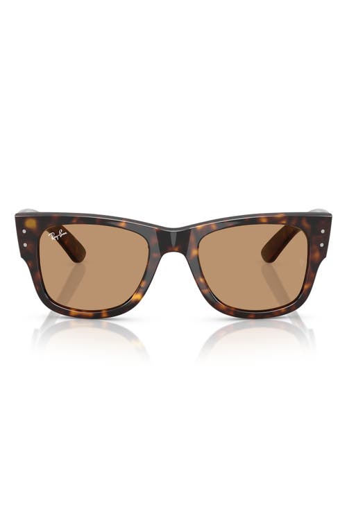 Ray Ban Ray-ban 51mm Square Sunglasses In Brown