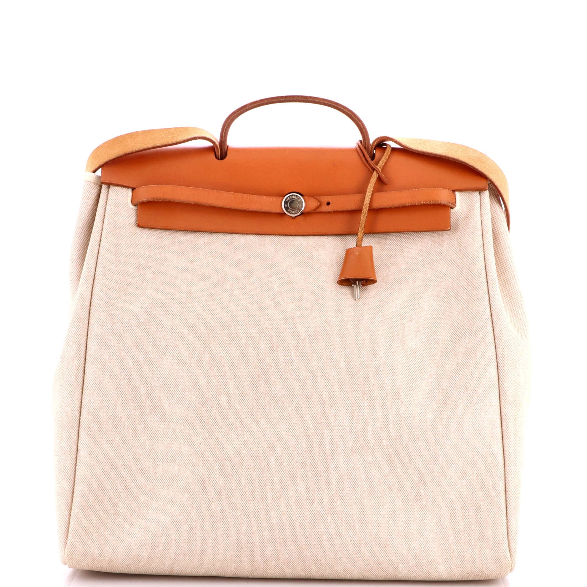 Herbag Toile and Leather GM, Main, color, White