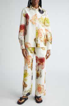 Stine Goya Martina Floral Organic Cotton Pants
