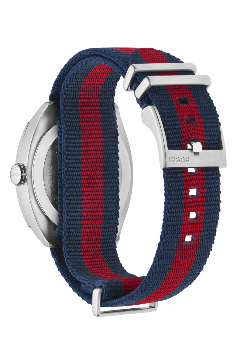 Gucci Web Strap Watch, 41mm, Alternate, color,