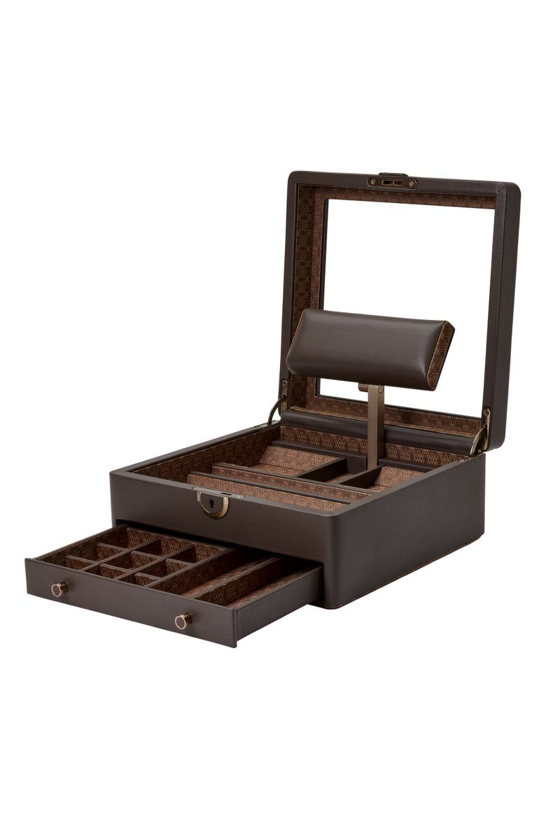 Earth Watch Stand Box, Alternate, color, Coffee