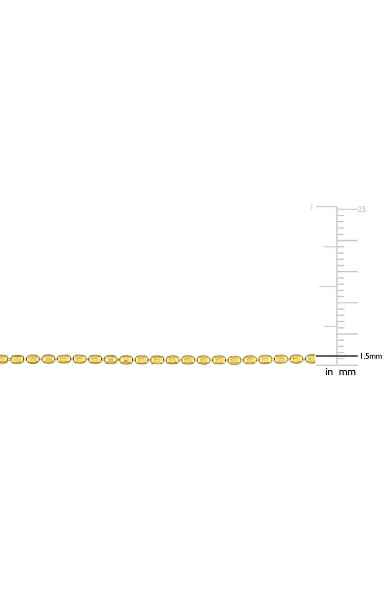 DELMAR 1.5mm Oval Ball Chain Necklace, Alternate, color,