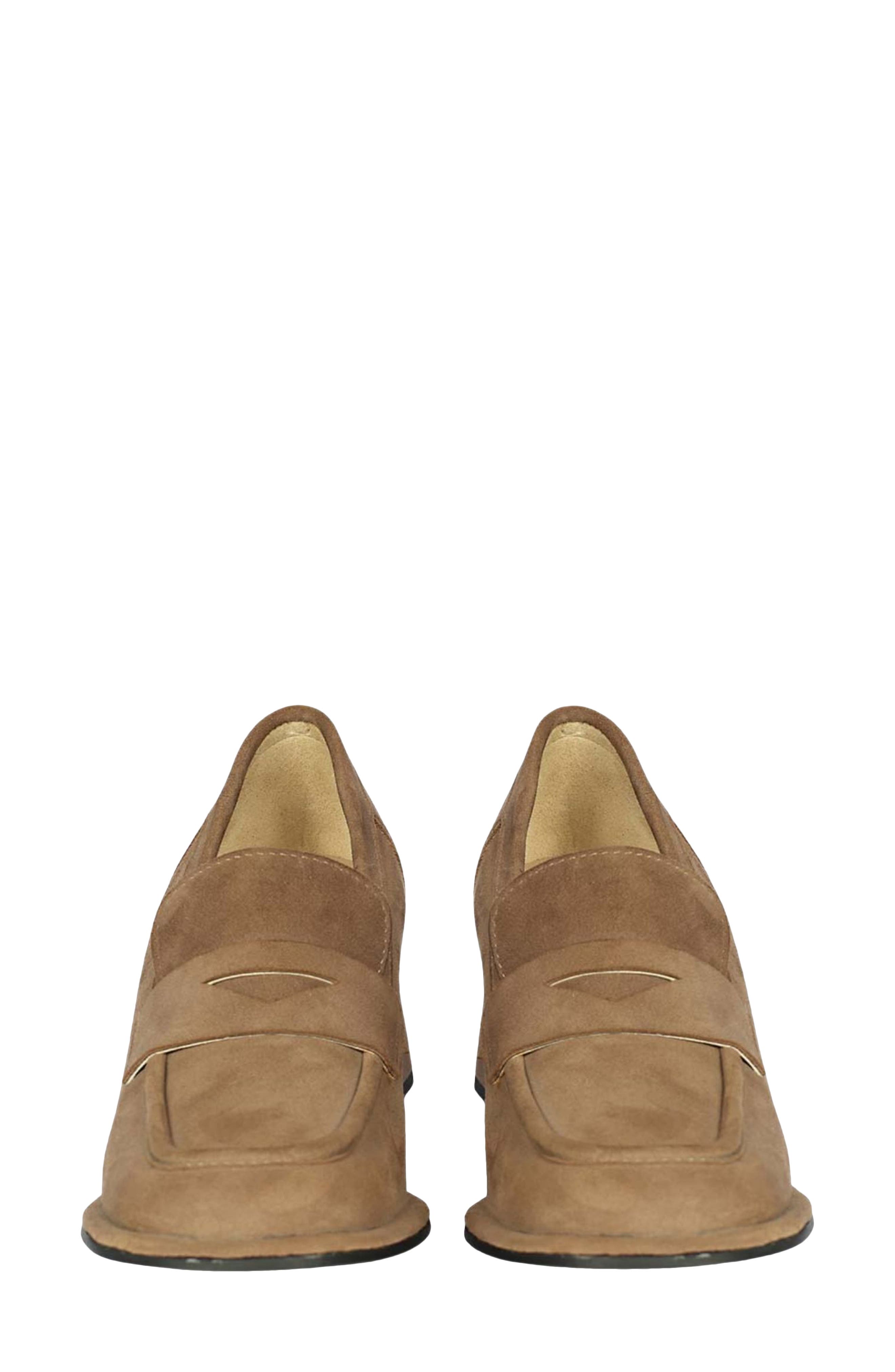 SAINT G Viviana Block Heel Pump, Alternate, color, Dark Taupe