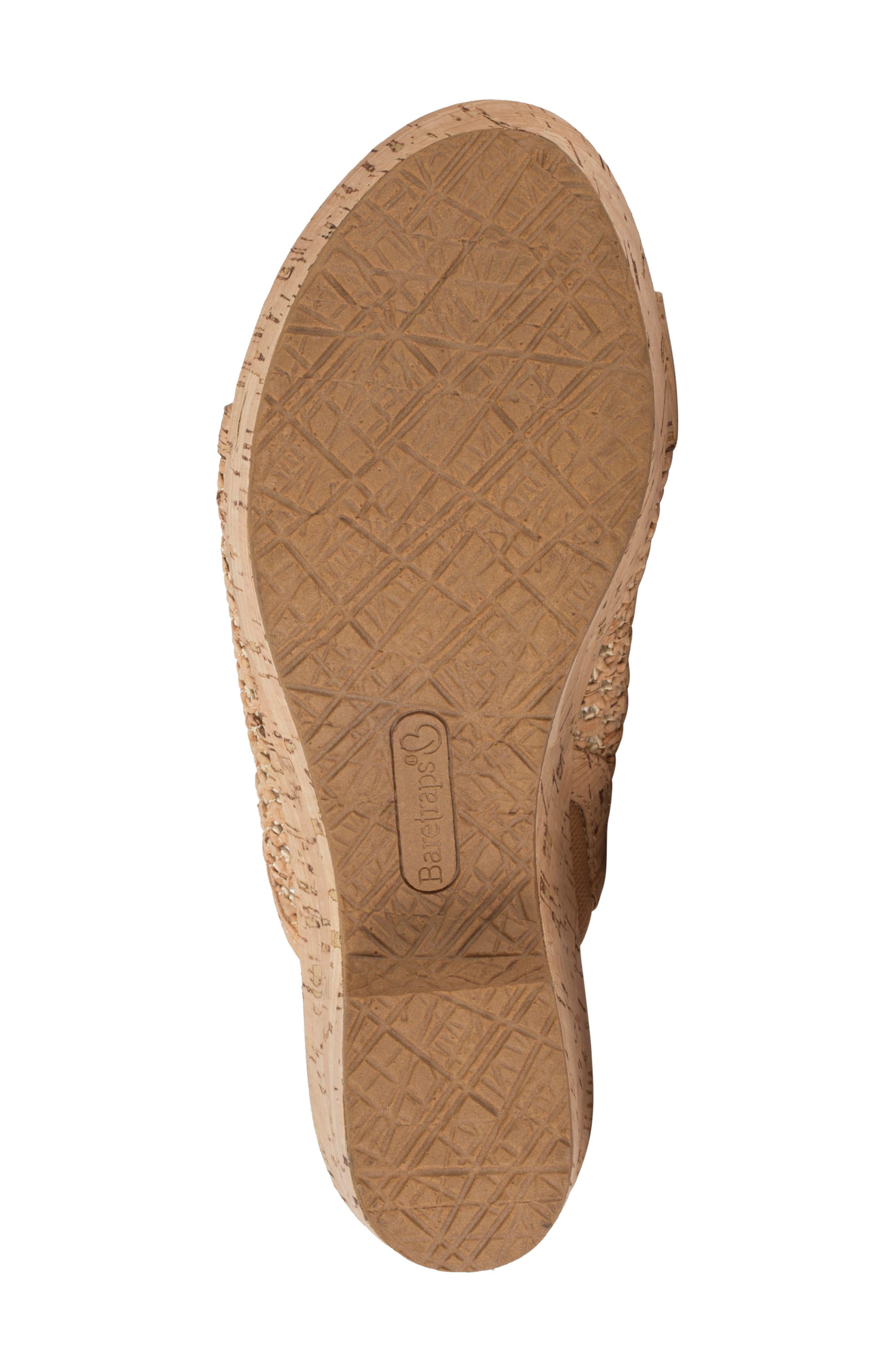 BARETRAPS Bethie Platform Sandal, Alternate, color, Natural Cork