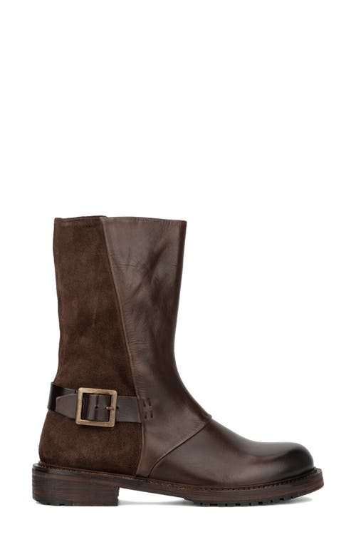 Vintage Foundry Camila Buckle Boot In Brown