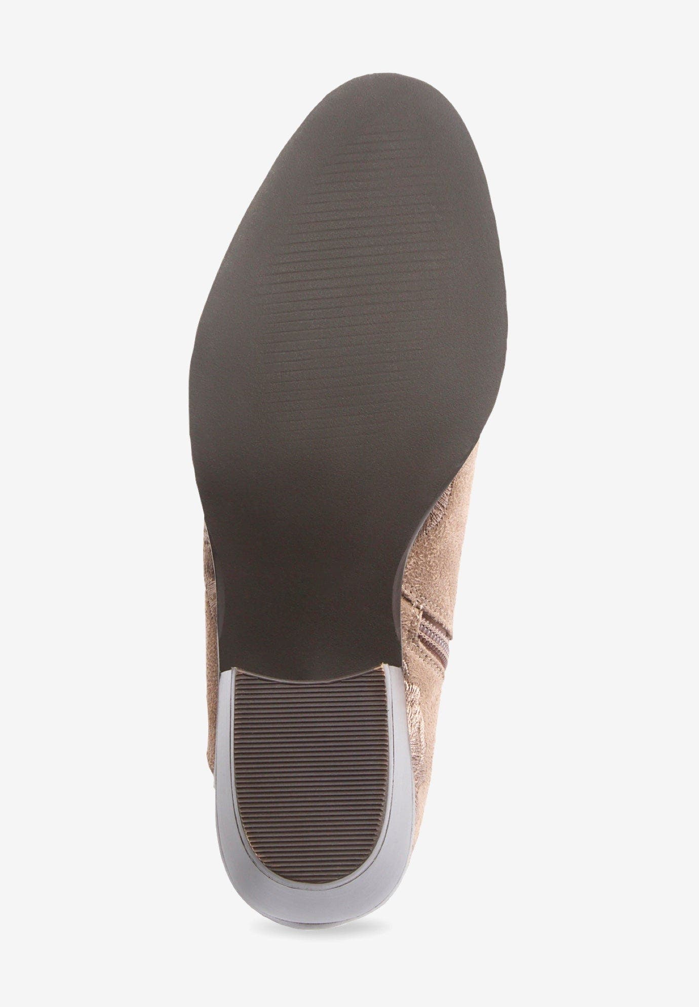 The Gwyneth Bootie, Alternate, color, DARK TAUPE