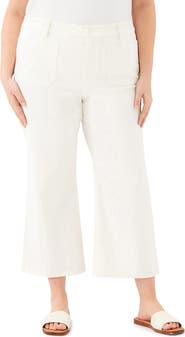 Karen Kane Lauren Stretch Cotton Crop Pants
