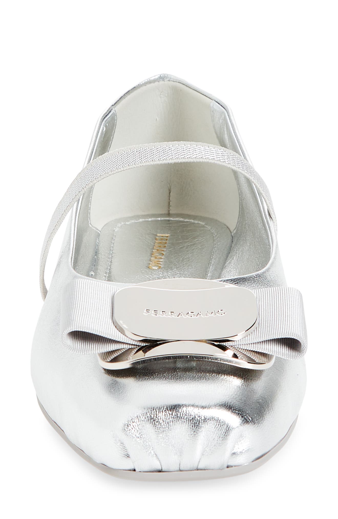 FERRAGAMO Zina Mary Jane Ballet Flat, Alternate, color, 