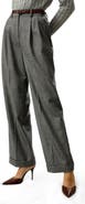 Lilysilk LILYSILK Women's Wide Leg Wool-flannel Suit Trousers