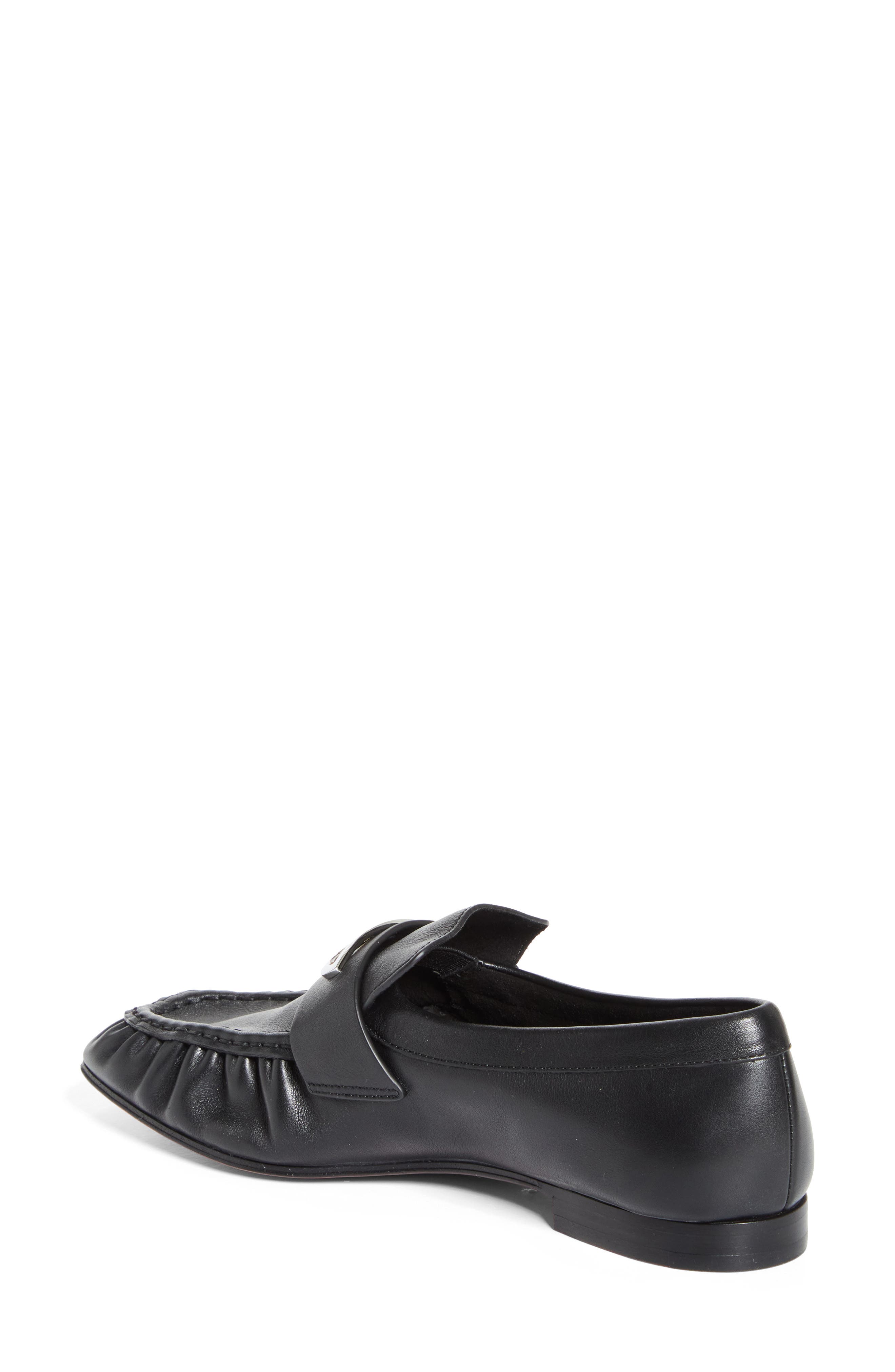 Christian Louboutin Mocallista Penny Loafer, Alternate, color, Black/ Black