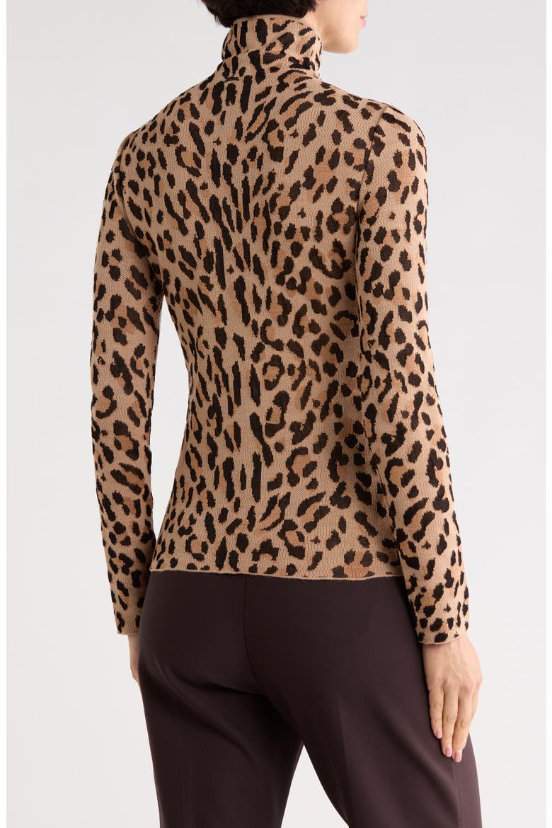 Sweater Top, Alternate, color, BLACK/ CAMEL