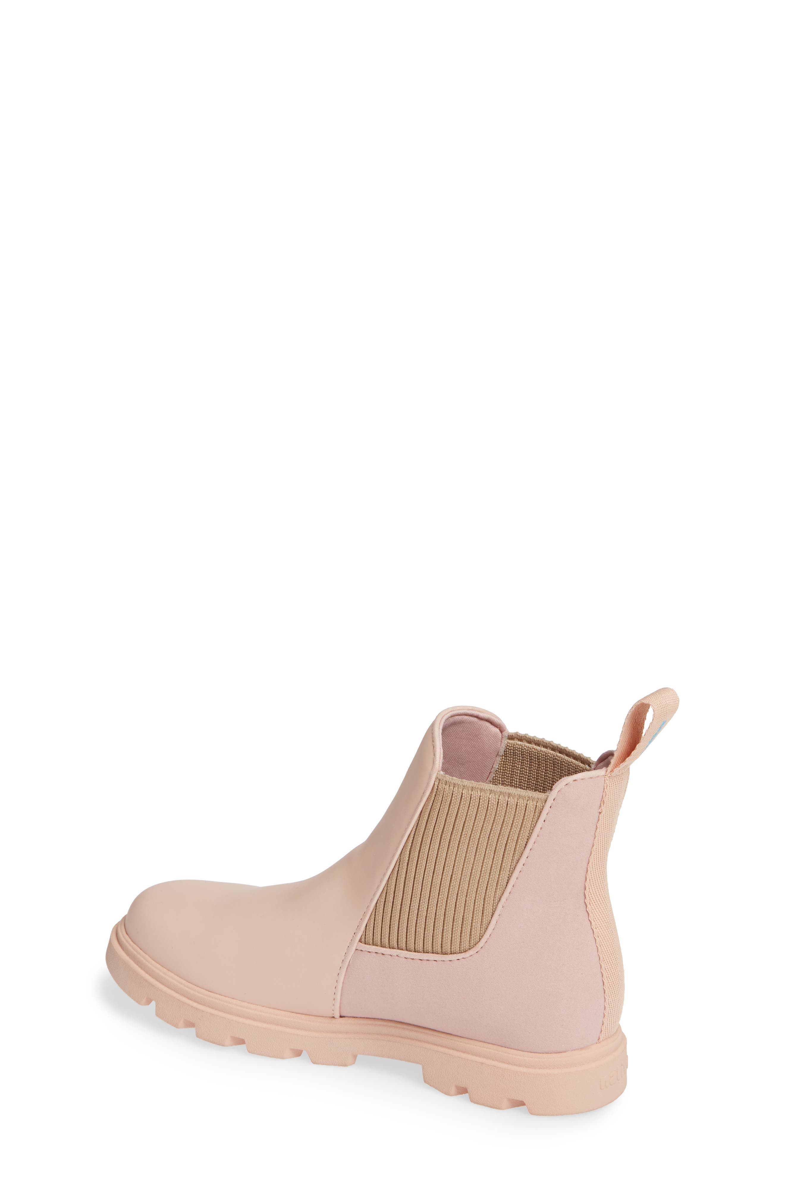 Kensington Treklite Vegan Leather Chelsea Bootie, Alternate, color, CHAMELEON PINK/ STONE BROWN