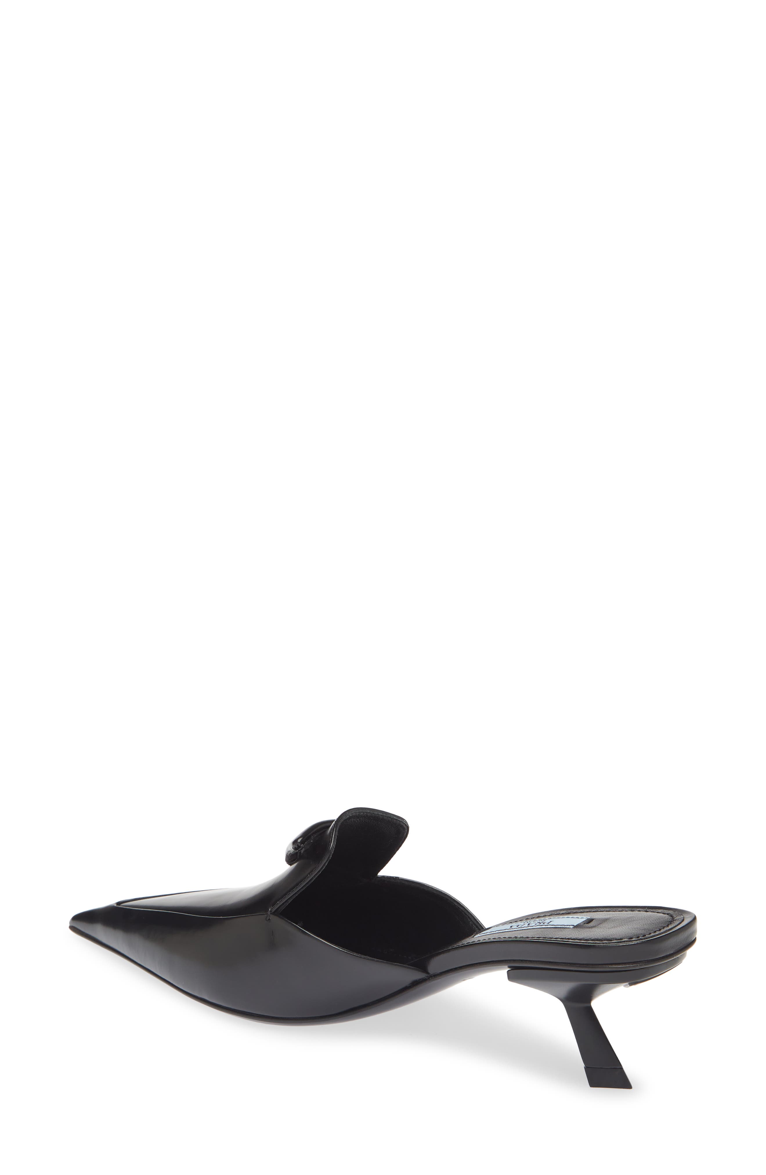Prada Mocassini Pointed Toe Mule, Alternate, color, 