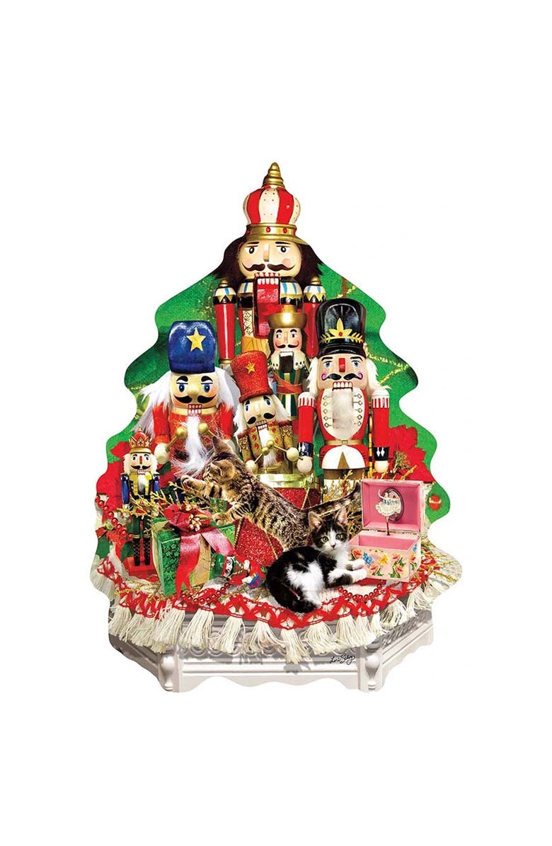 Sunsout A Nutcracker Christmas 1000 piece Jigsaw Puzzle for Adults Special Shape, Alternate, color, Multicolor