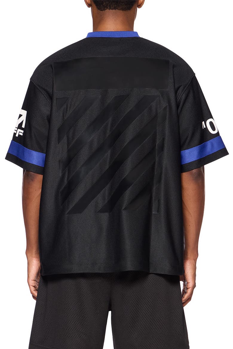 Off Active Soccer Jersey, Alternate, color, BLACK