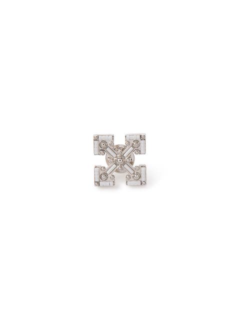 Men's Arrow Brooch With Studs