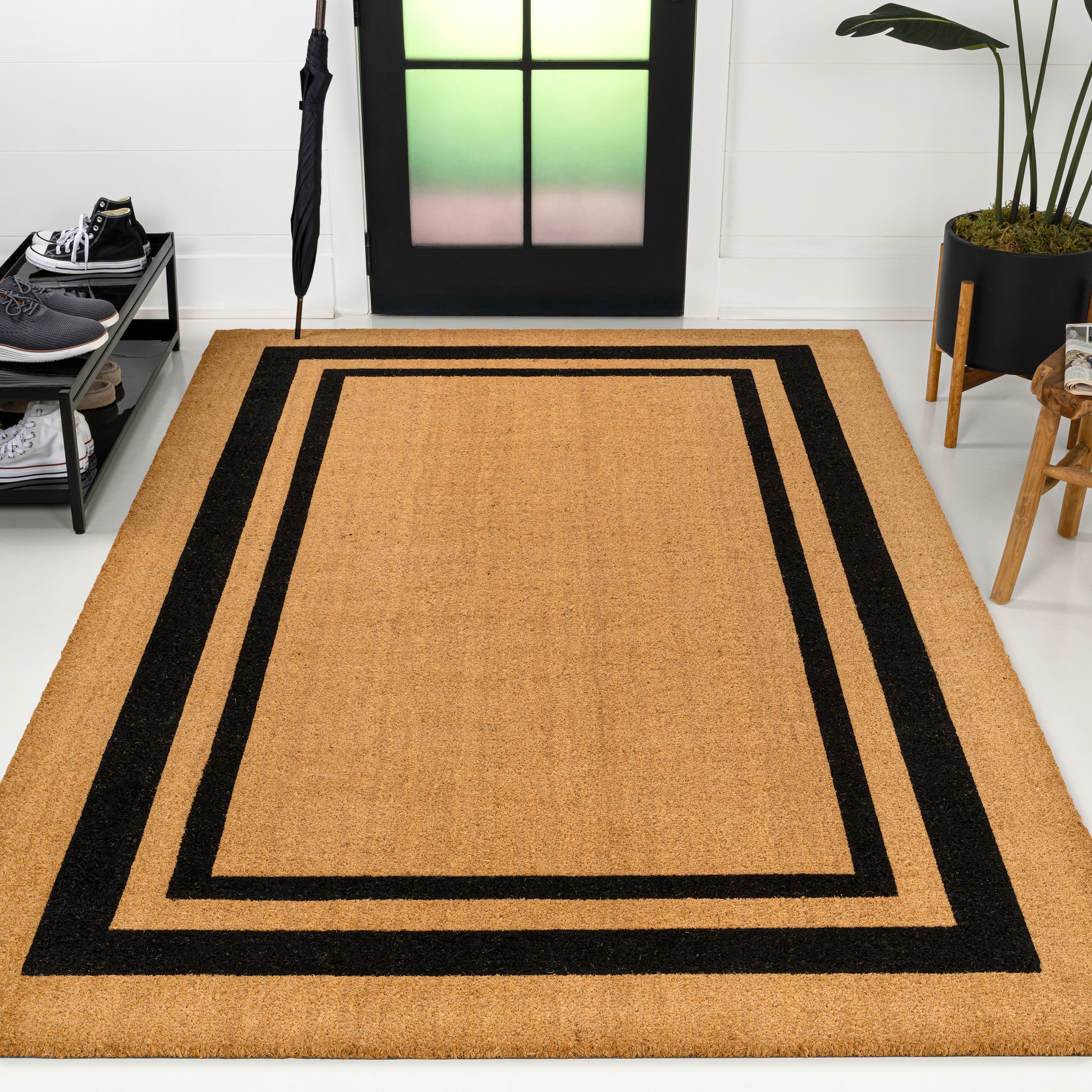 selected Natural Black Border
