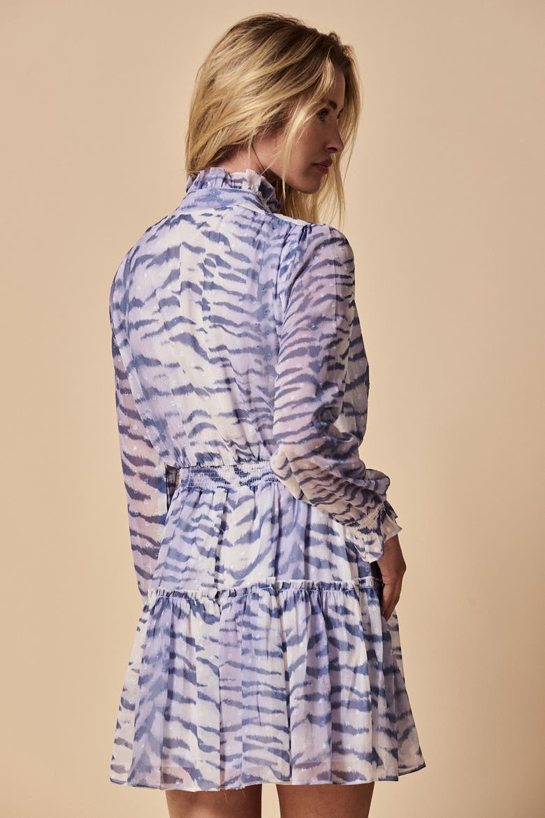 The Maxwell Dress, Alternate, color, Navy Print