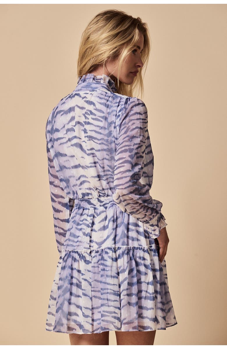 The Shirt by Rochelle Behrens The Maxwell Dress, Alternate, color, Navy Print