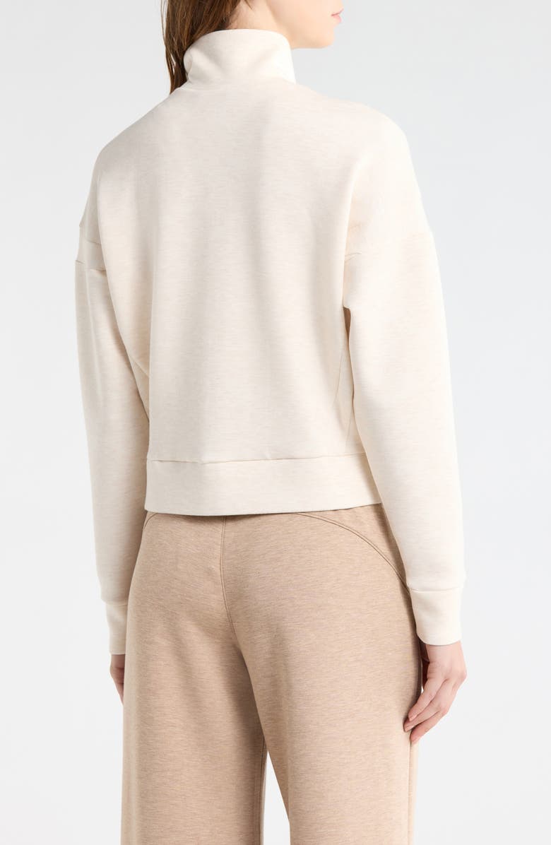 SPANX<sup>®</sup> AirEssentials Track Jacket, Alternate, color, Oatmeal Heather