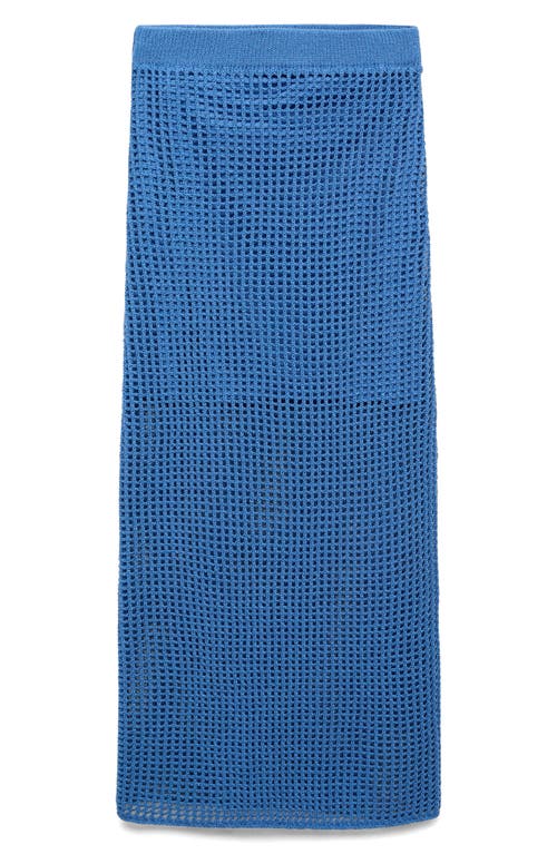 Mango Open Stitch Knit Skirt