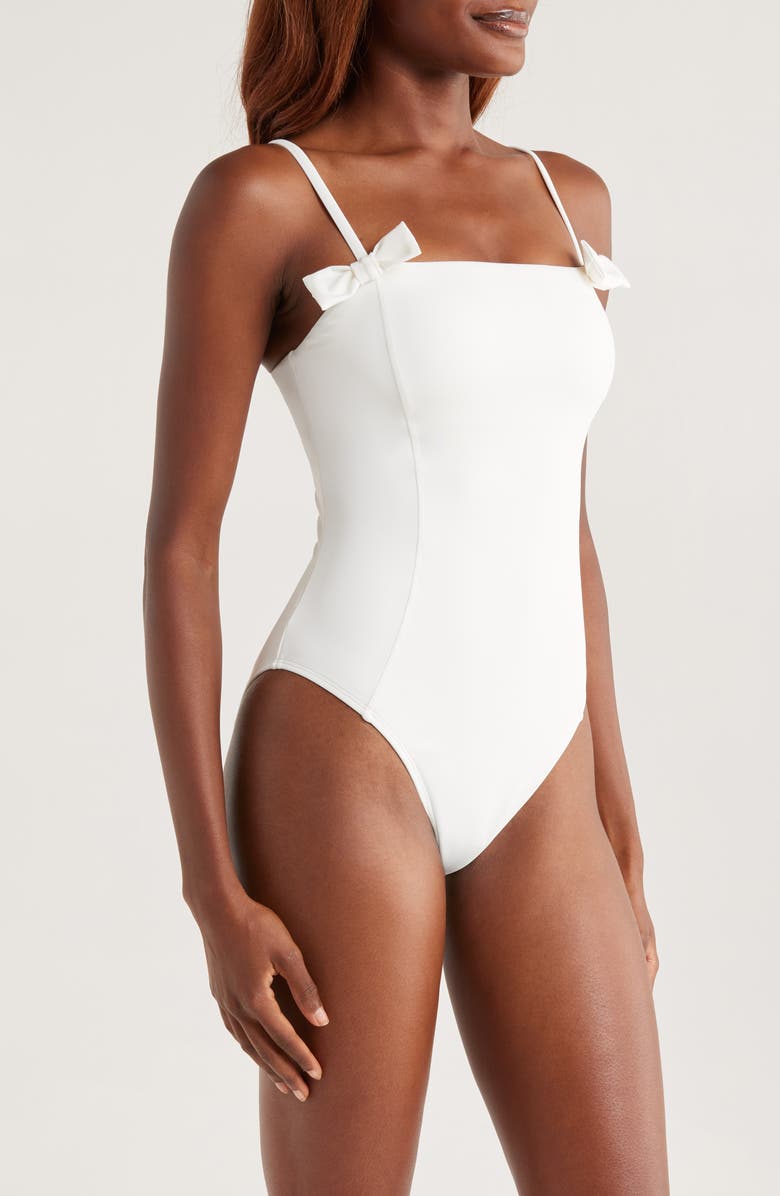Hutch Bow Strap One-Piece Swimsuit, Alternate, color, 