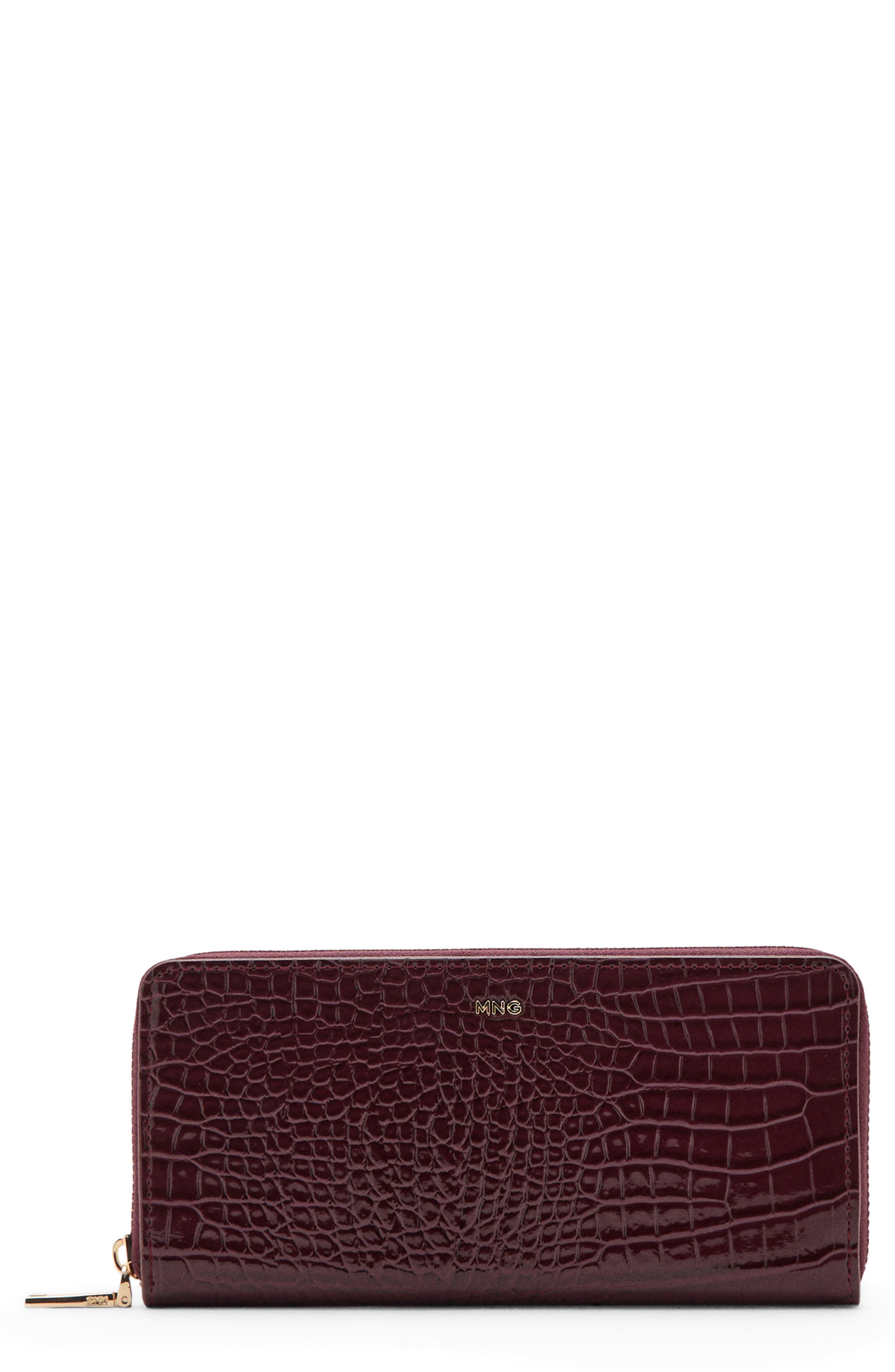 selected BURGUNDY