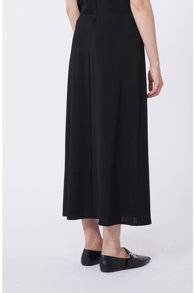 Bastia Jersey Skirt, Alternate, color, BLACK