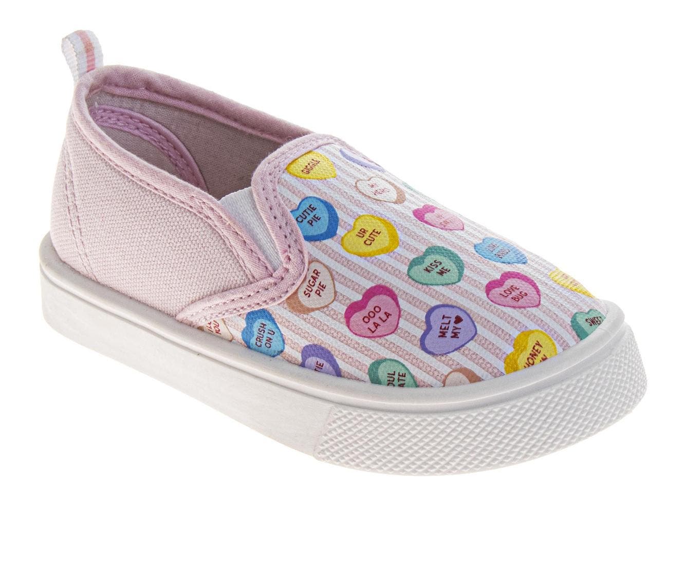 SweetHearts Conv. Hearts Slip-On 5-10, Main, color, Lilac Multi