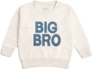 Sweet Wink Big Bro Embroidered Patch Sweatshirt