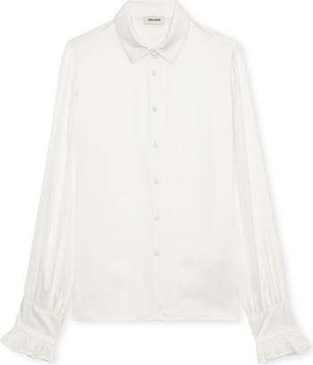 売れ筋商品|||ザディグ エ ヴォルテール シャツ レディース トップス THELMA POP - Shirt - judo Zadig & Voltaire Thely Satin Shirt | Nordstrom