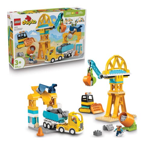 ® DUPLO® 3-In-1 Construction Site and Vehicles - 10476