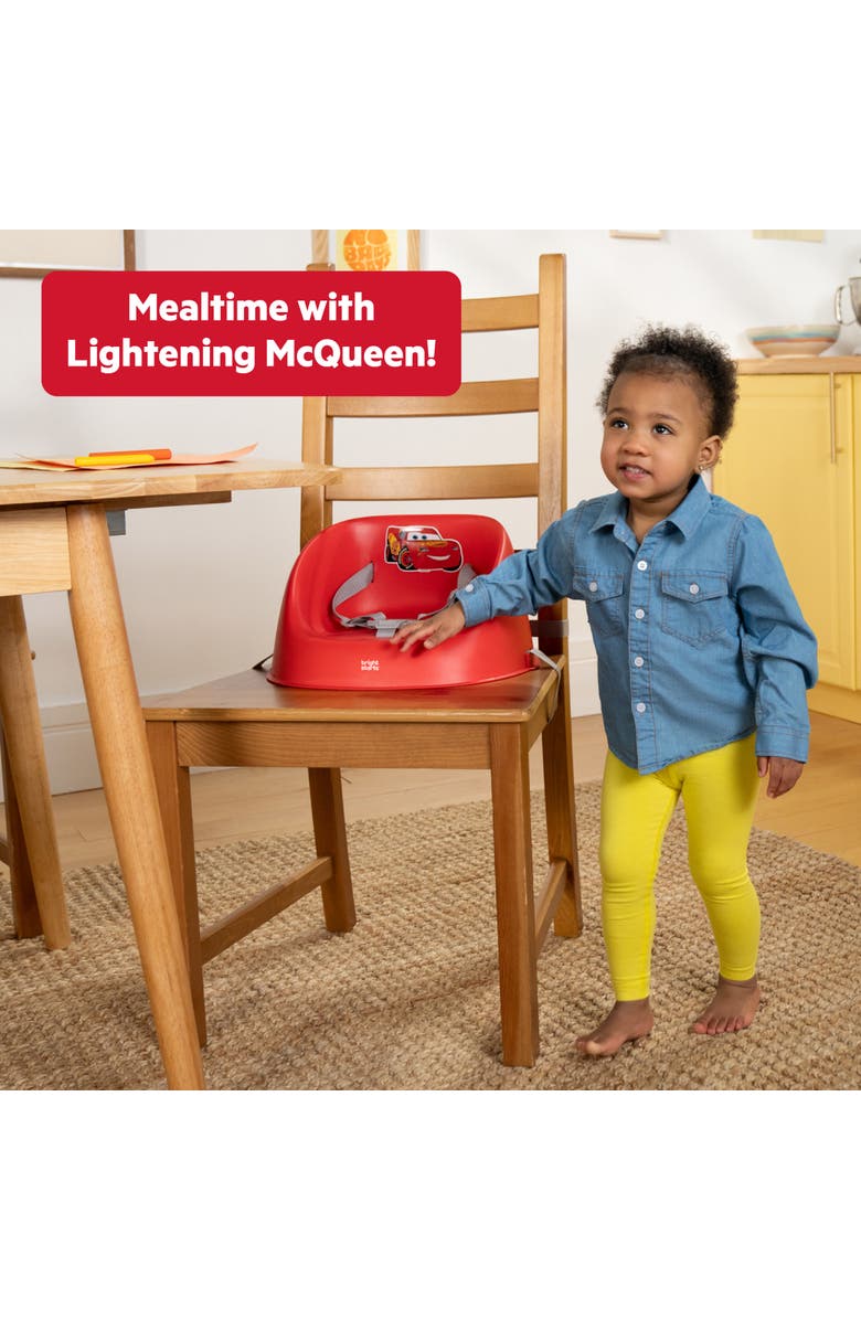 BRIGHT STARTS Disney Cars My Spot Booster by Bright Starts, Alternate, color, Red