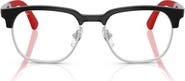 Ray-Ban Kids' RY1641 46mm Square Optical Glasses