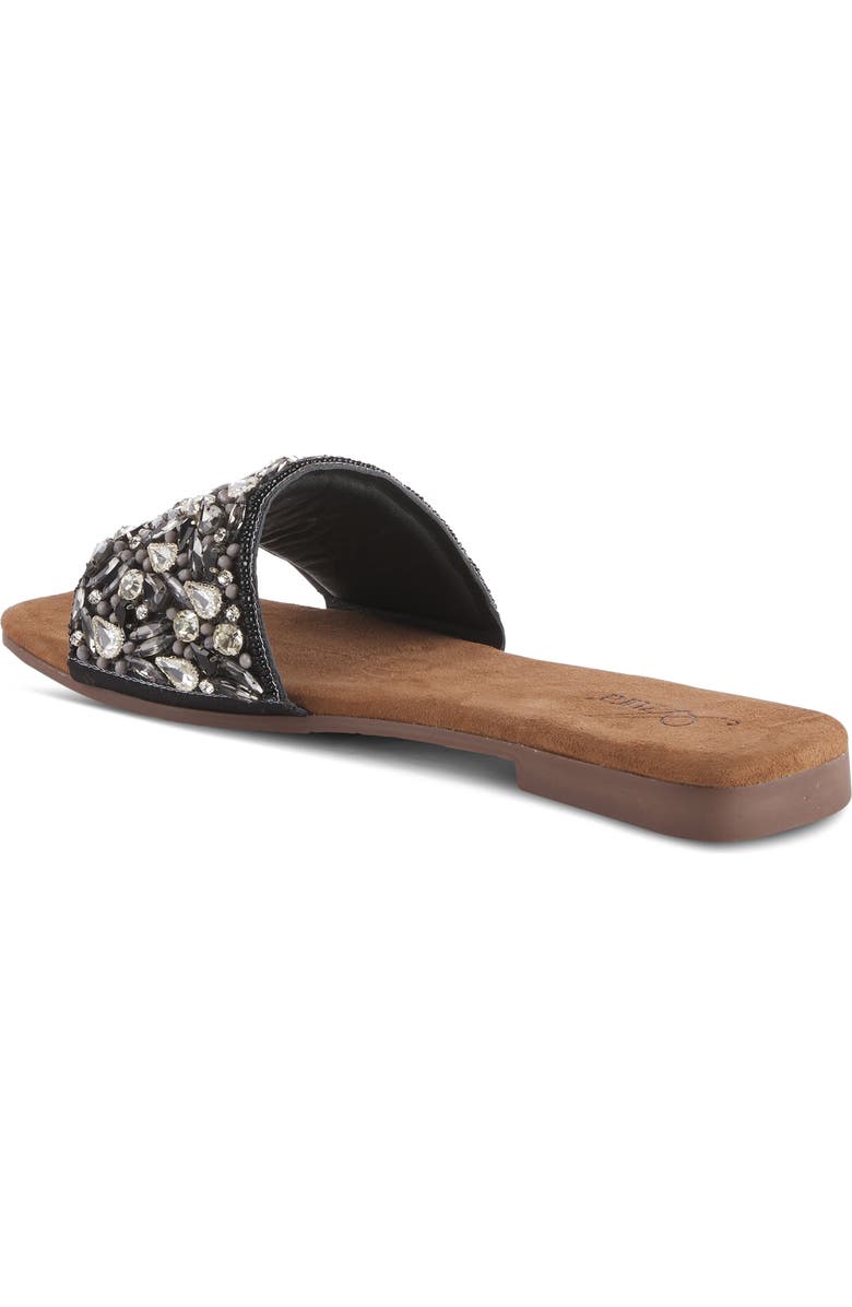 AZURA BY SPRING STEP Sizzling Rhinestone Embellished Slide Sandal, Alternate, color,