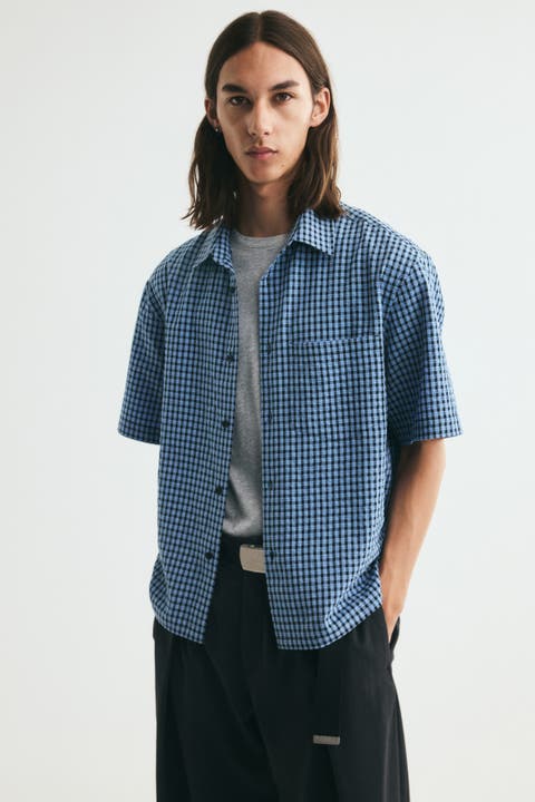 Relaxed-Fit Short-Sleeved Shirt