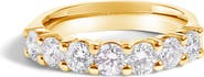 Haus of Brilliance 14K Gold 1 1/2 Ctw Diamond 7 Stone Band Ring