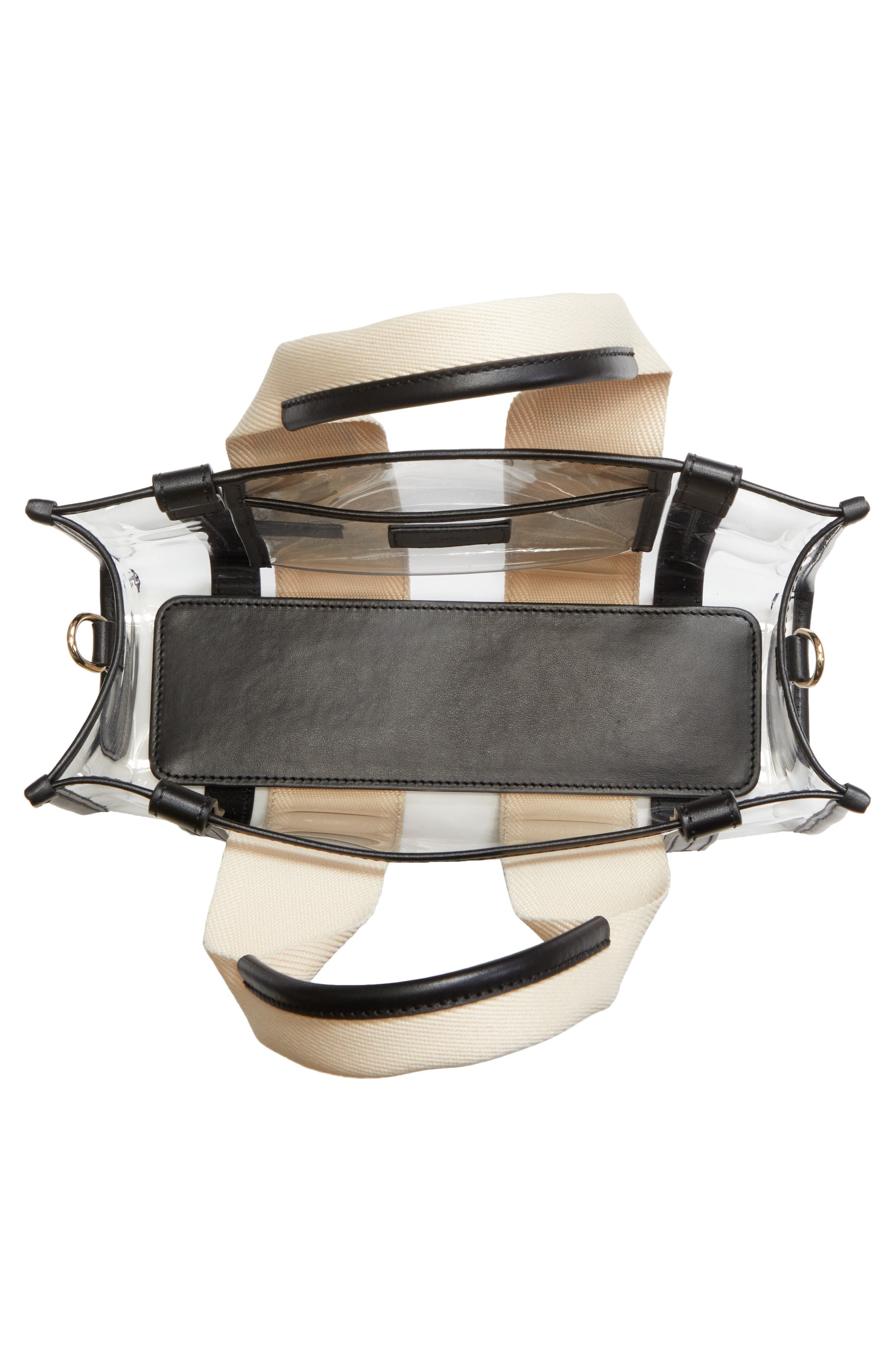 Chloé Small Woody Jelly & Leather Tote Bag, Alternate, color, 