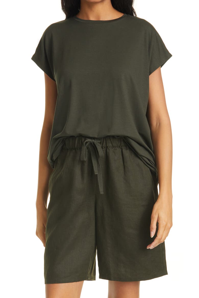 Tunic T-Shirt, Main, color, SEAWEED