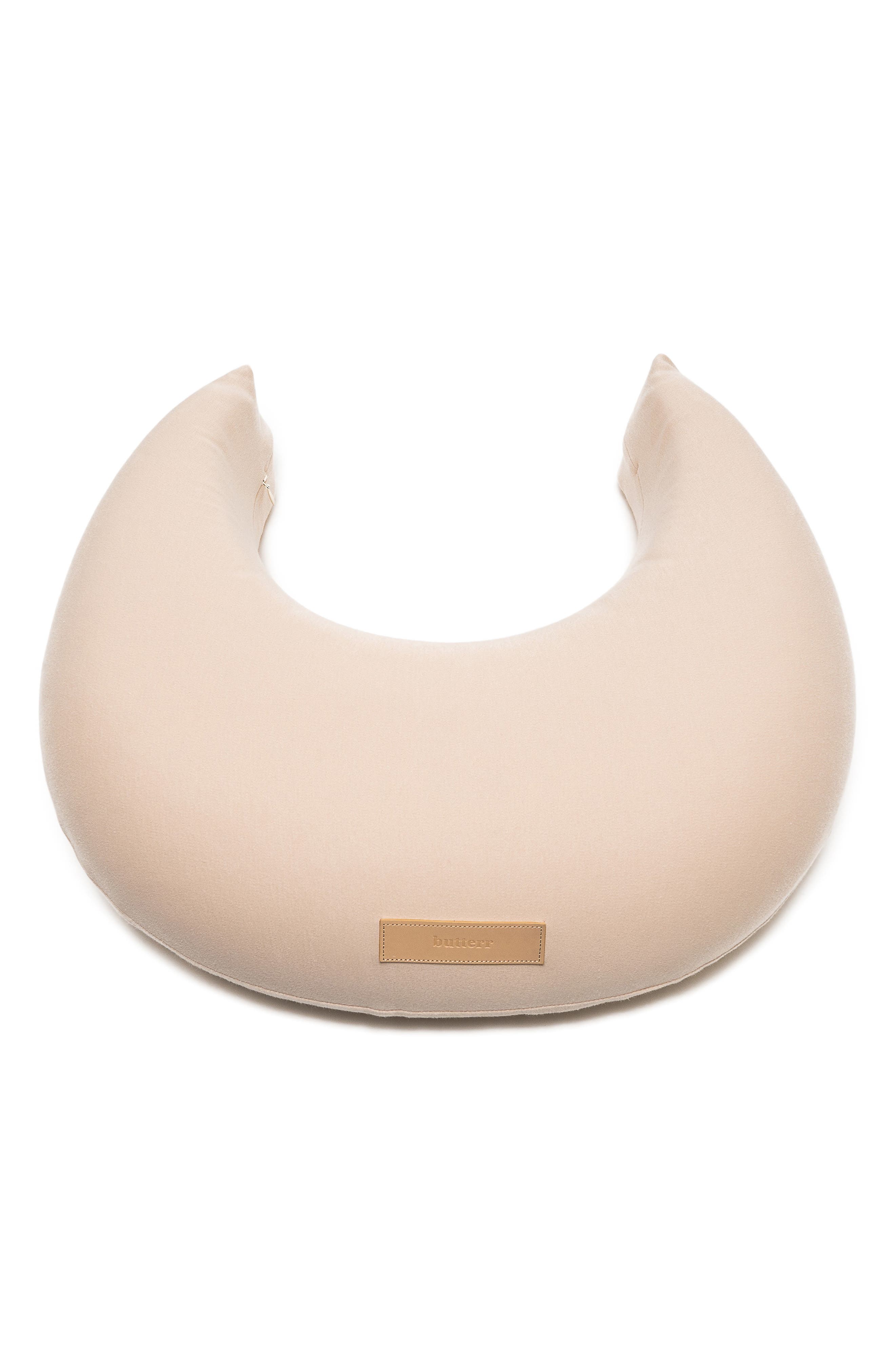 Butterr Organic Cotton Nursing Pillow in Natural 