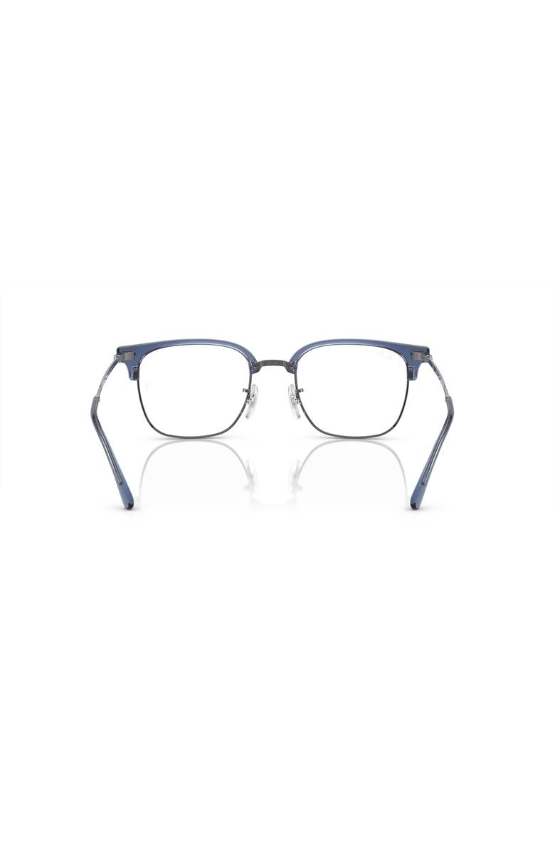 Ray-Ban 51mm Square optical glasses, Alternate, color, Blue