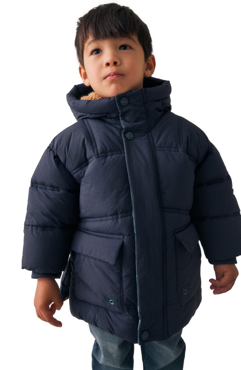 NEXT Kids' Quilted Jacket, Alternate, color, Blue