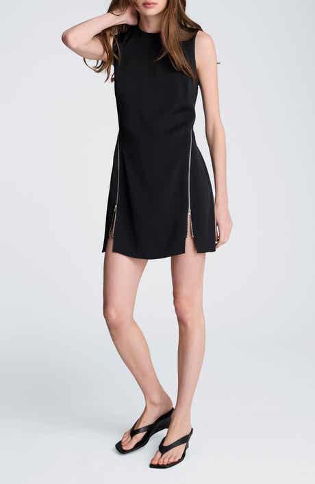 Zip Sheath Minidress
