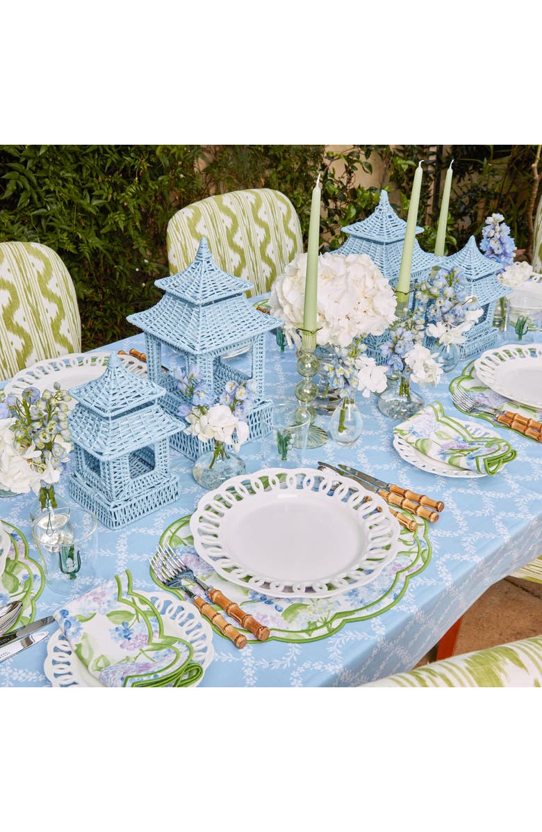 Mrs. Alice White Lace Starter Plates, Alternate, color, White