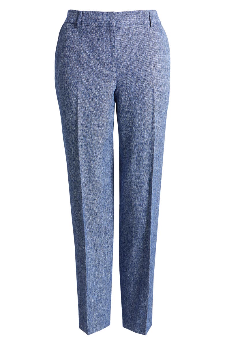 Anne Klein Crossdye Cotton & Linen Pants, Alternate, color, 