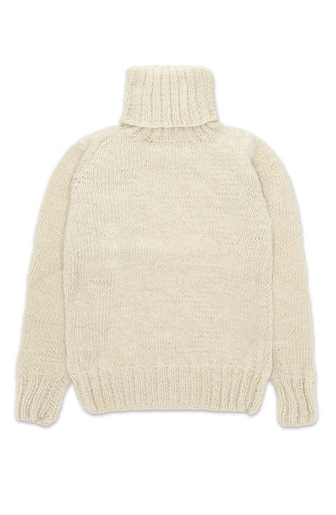 Merino Wool Turtleneck Pullover