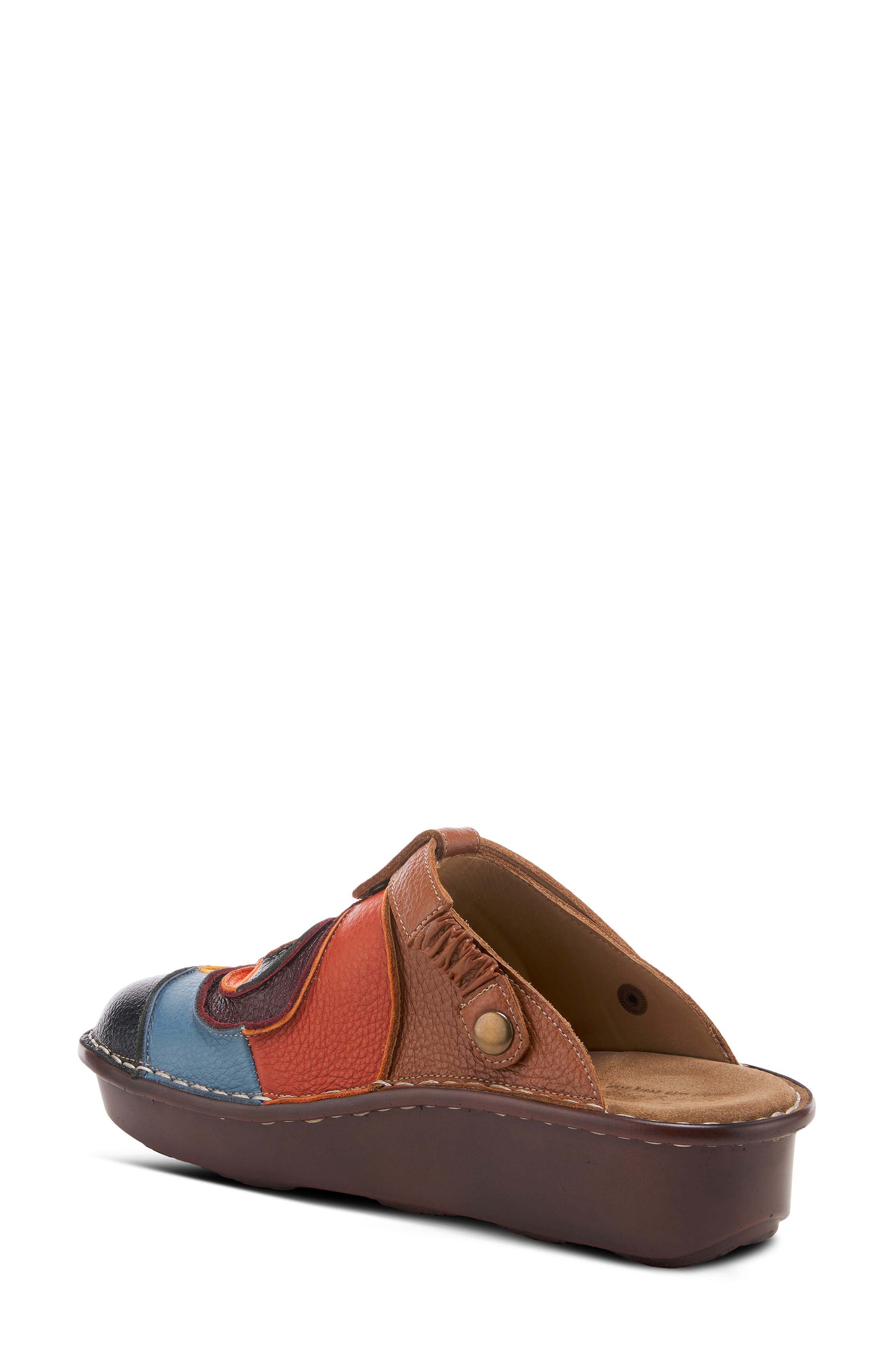 Spring Step Lollipop Clog, Alternate, color, Navy Multi