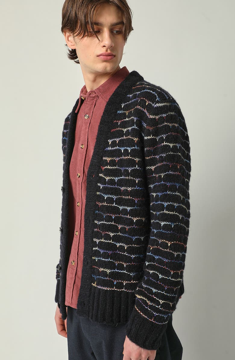 Corridor Raga Alpaca & Wool Blend Cardigan, Alternate, color, 